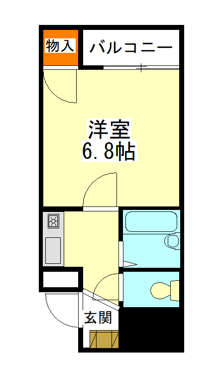 賃貸物件間取り1